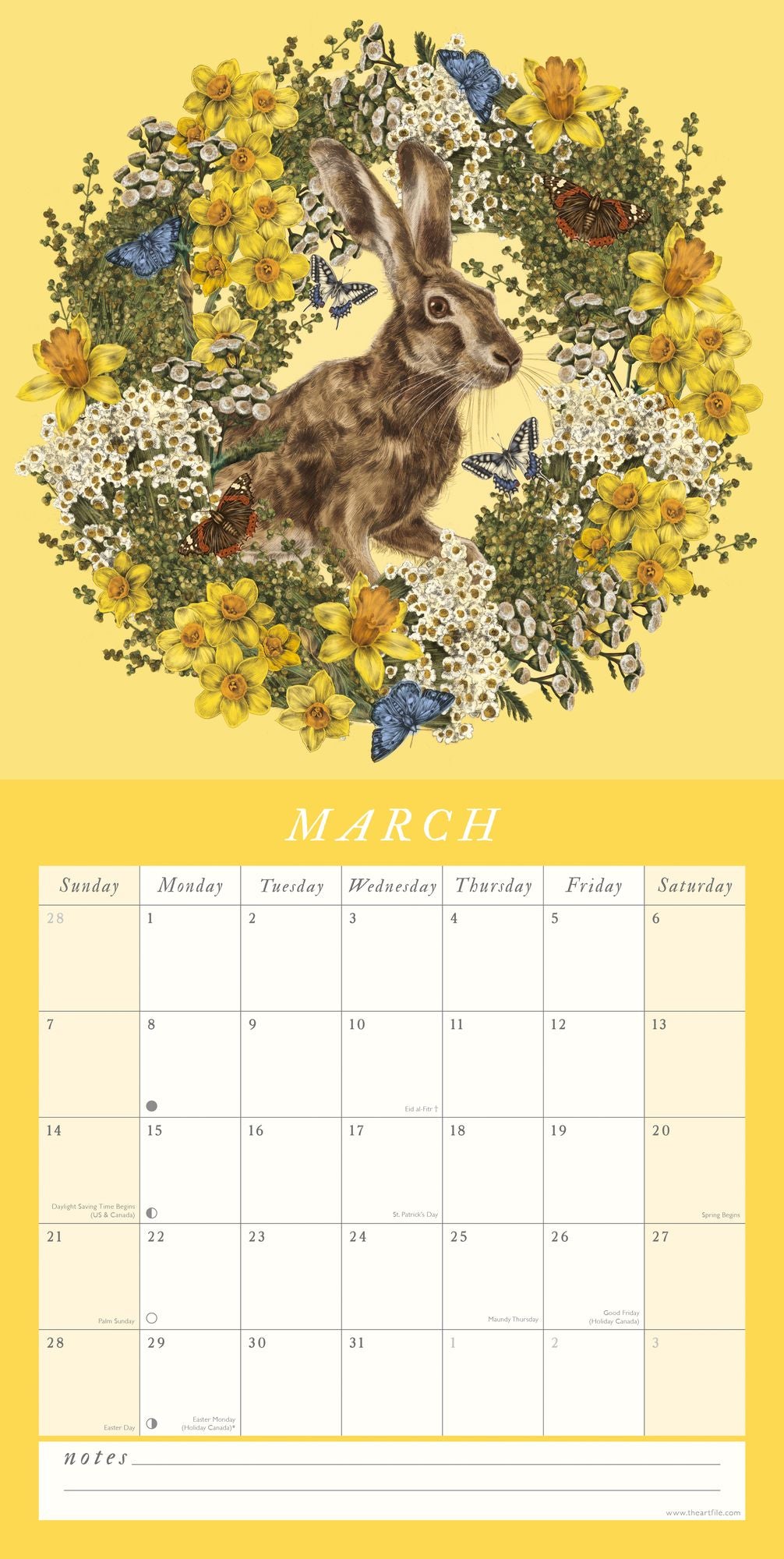 2027 Into The Forest Wall Calendar - Image 3