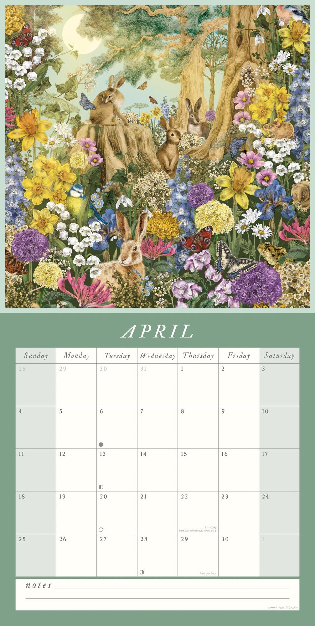 2027 Into The Forest Wall Calendar - Image 4