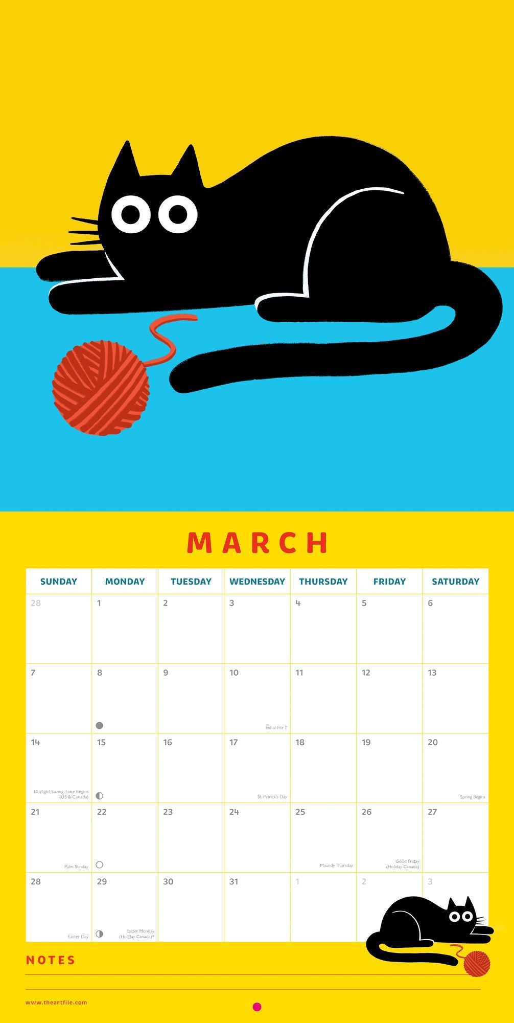 2027 Catwalk Wall Calendar - Image 3