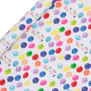 Colorful Balloon Roll Wrap