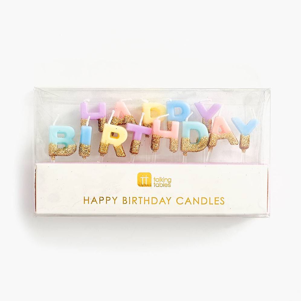 Happy Birthday Glitter Candles - Image 2