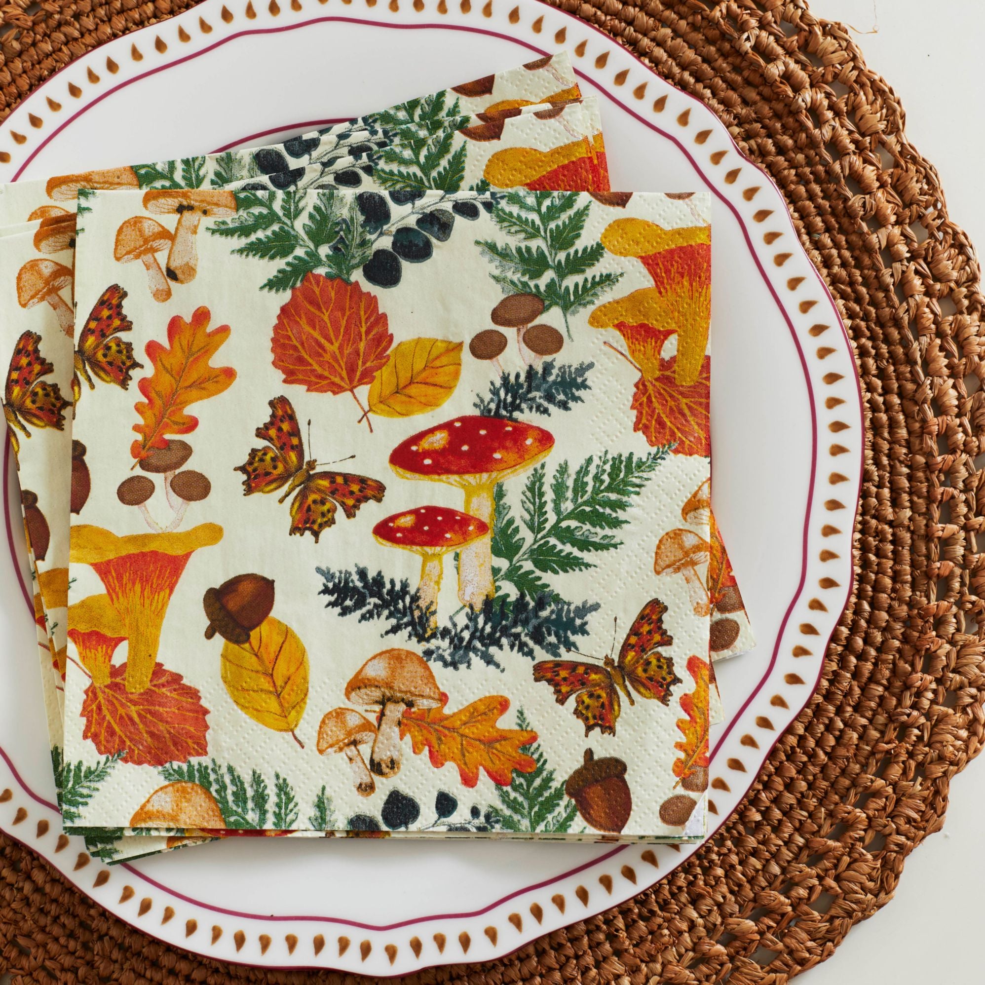 Autumn Forest Napkin 21 Pack - Image 4