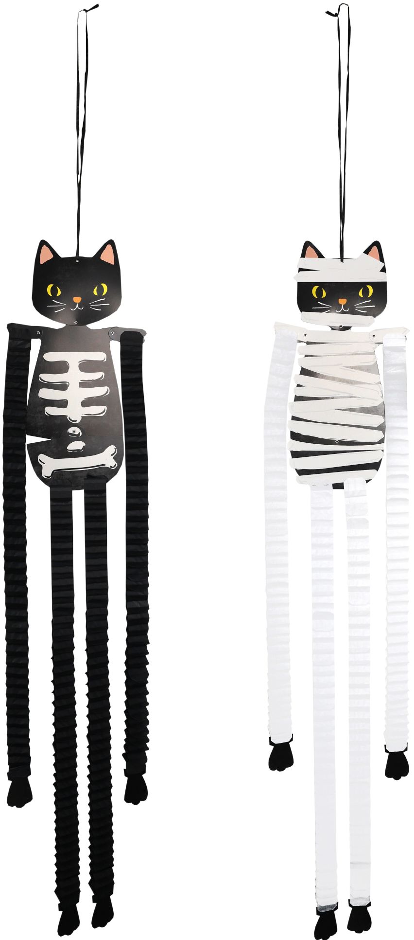 Coco & Clyde Cats Honeycomb Door Hang Set of 2 - Image 2