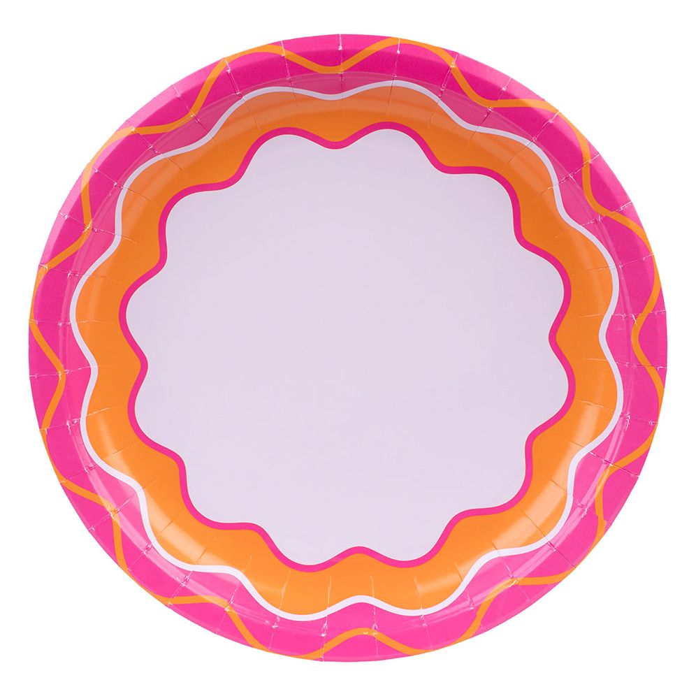 Wavy Party Assorted Large Plates - Image 3