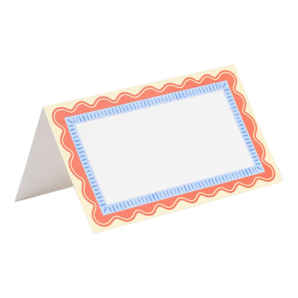 Wavy Party Placecards Set of 12 - Image 5