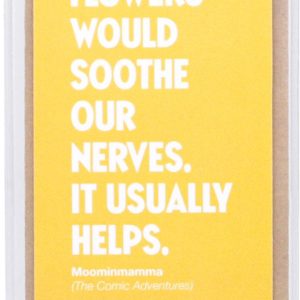 Bookmark Paper - Moomin Gardening - Yellow Picking Flowers