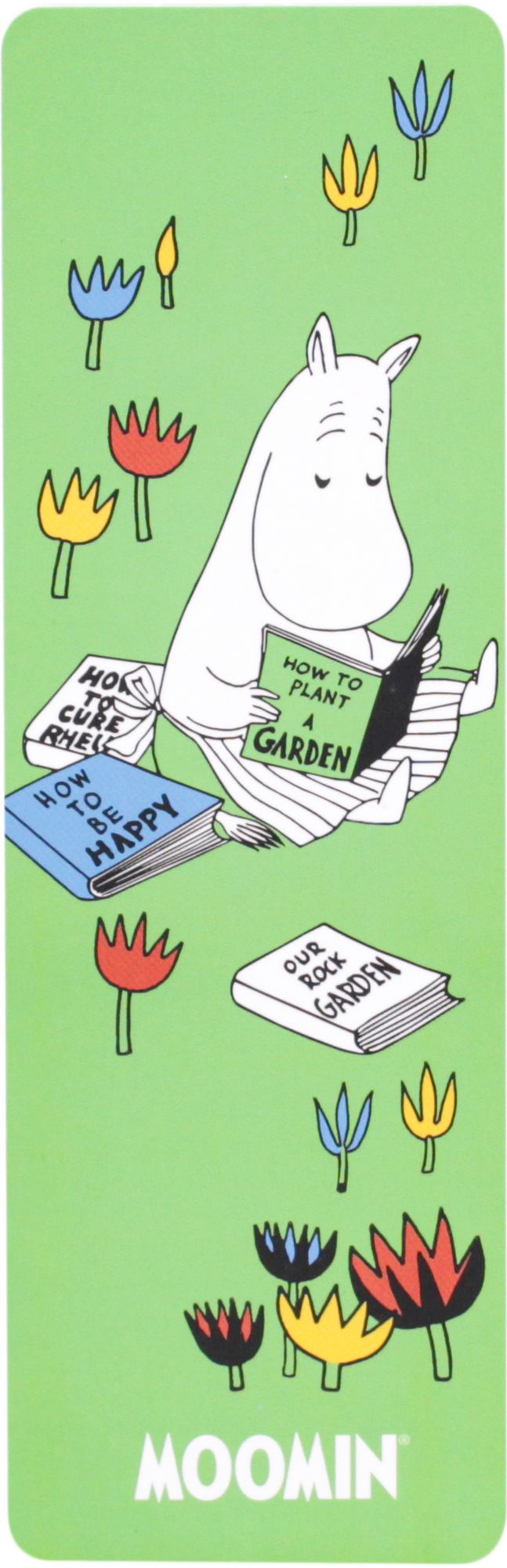 Bookmark Paper - Moomin Gardening - Picnic Reading - Image 3