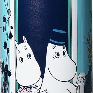 Water Bottle Metal (500ml) Embossed - Moomin (Riviera)