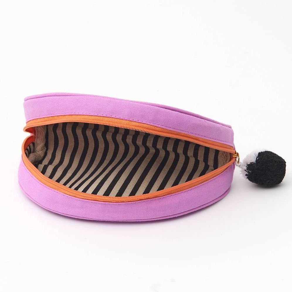 Stretching Cat Half Moon Pouch - Image 3