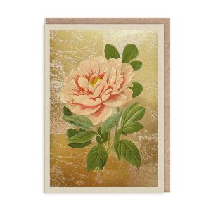 Tree Peony Blank Card