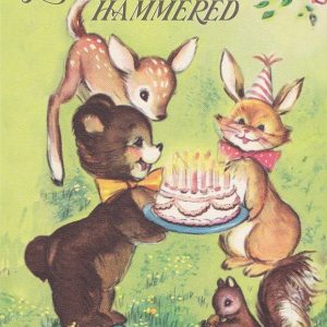 Let's Get Hammered Birthday Card