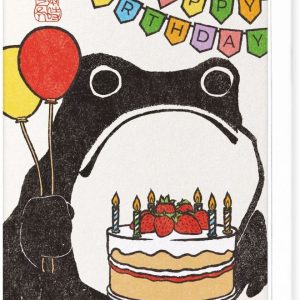 Celebration Ezen Frog Birthday Card