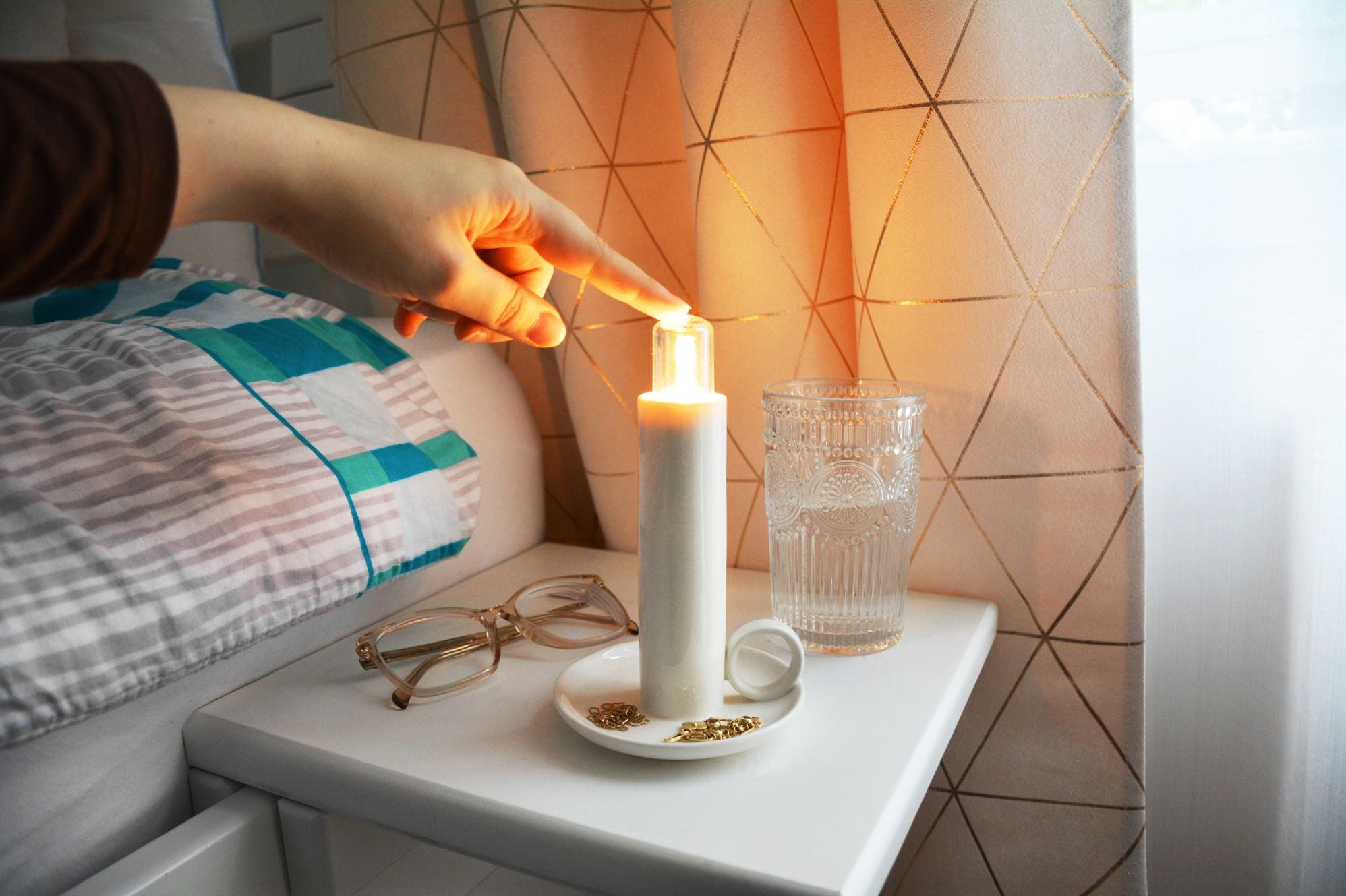 Ceramic Candle Night Light - Image 6