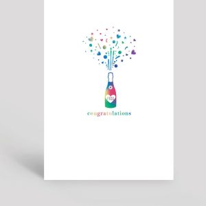 Pop Fizz Foil Congratulations Card