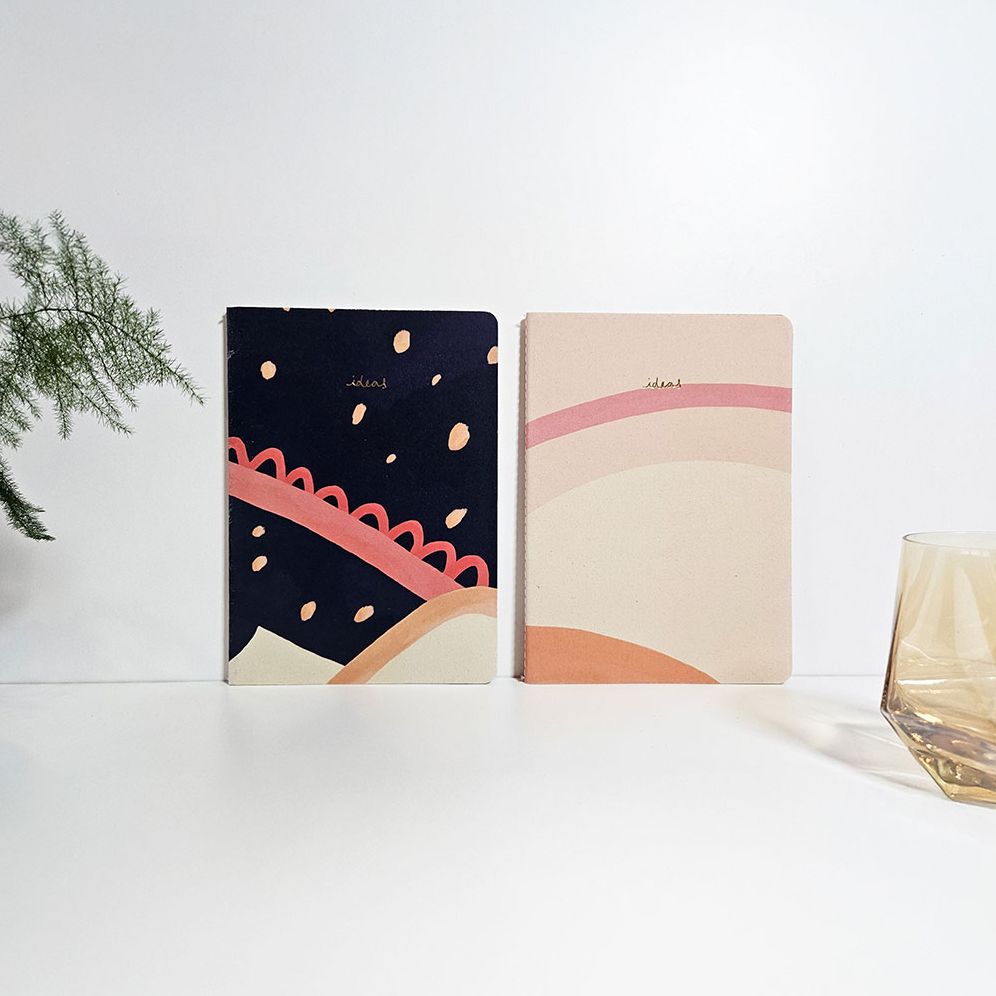 Ideas Twin Pack Lined journal and plain journal - Image 4