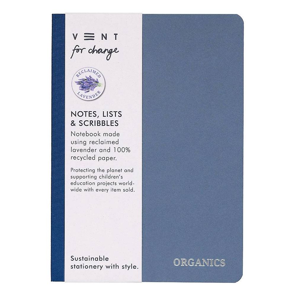 Organics Lavender Recycled Notebook - Image 4