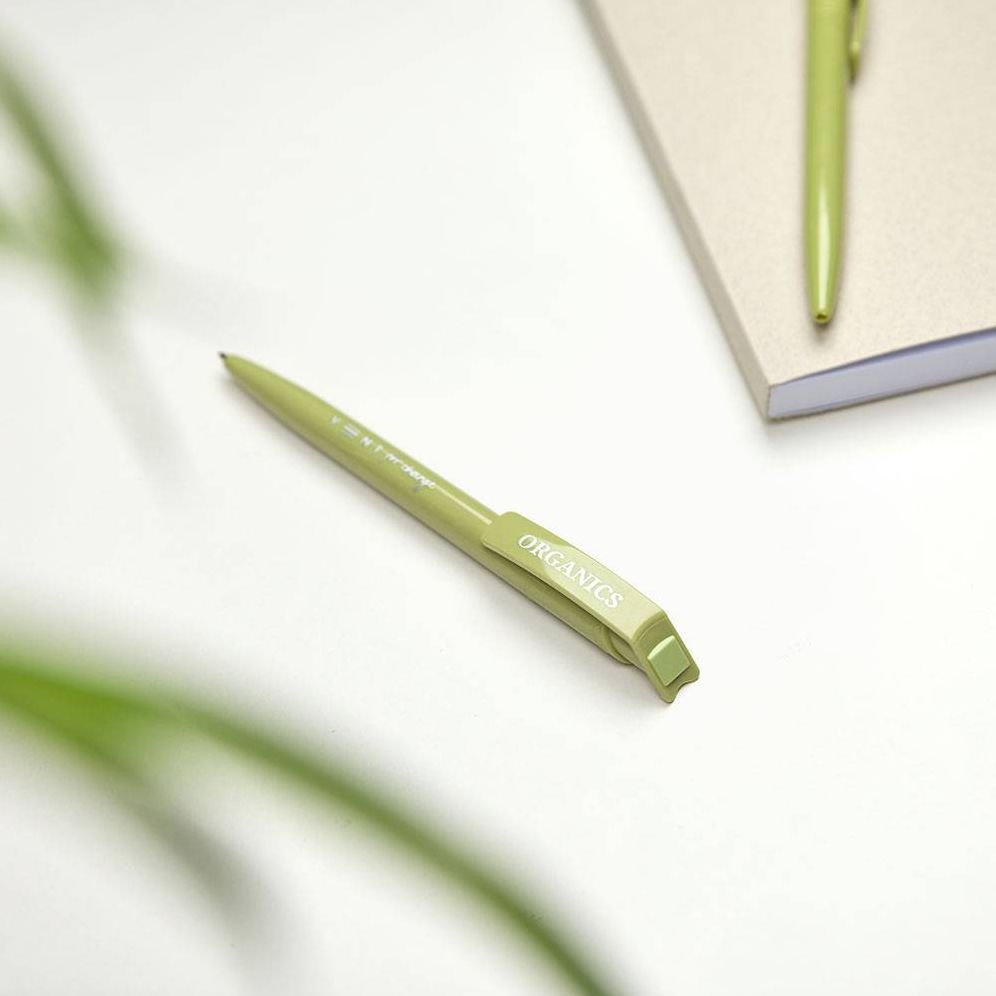 Organics Kiwi Recycled Pens - Image 5