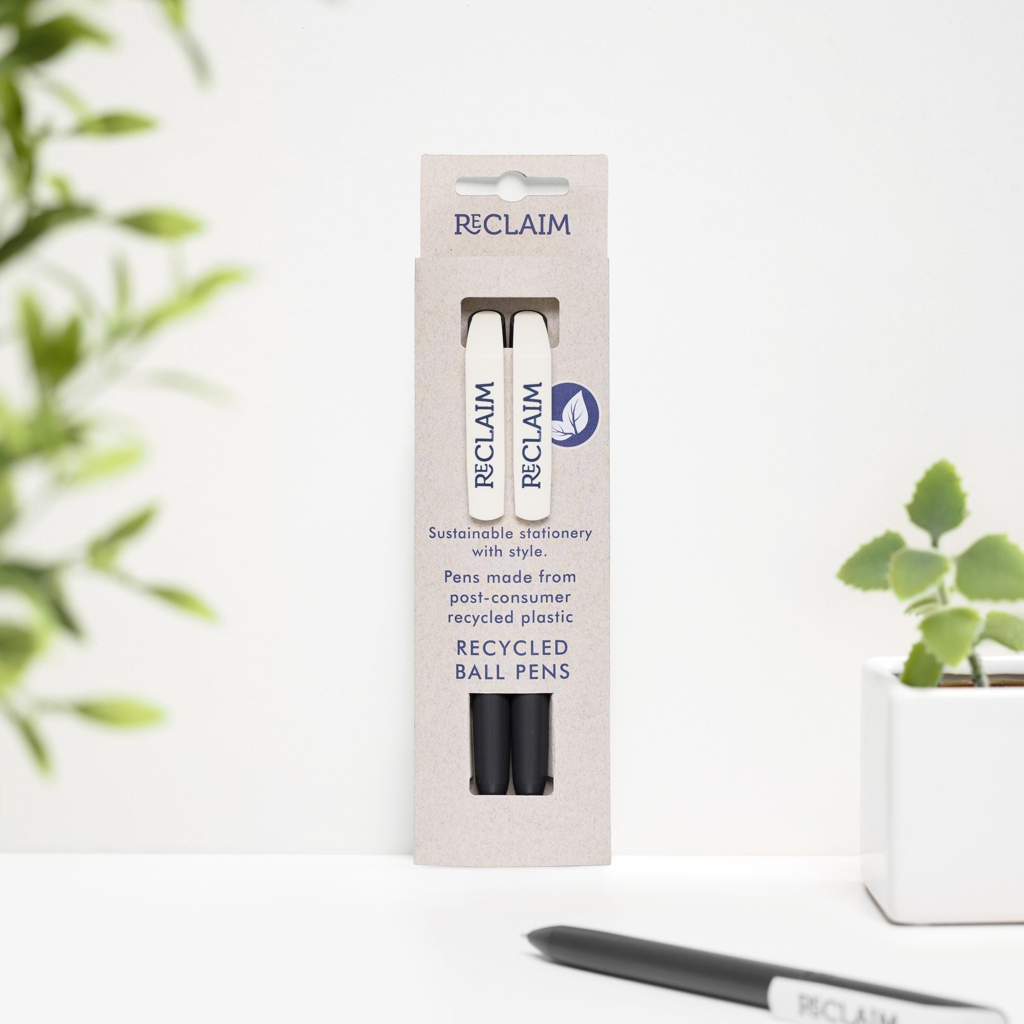 Reclaim Pearl Recycled Pens - Image 2