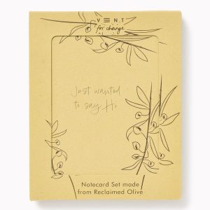 VENT for Change Reclaimed Olive Paper Notecard Set