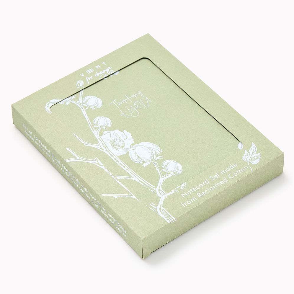 VENT for Change Reclaimed Cotton Paper Notecard Set - Image 2