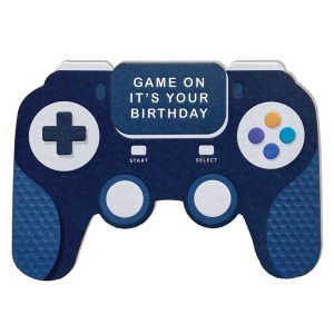 Gaming Controller Birthday Card