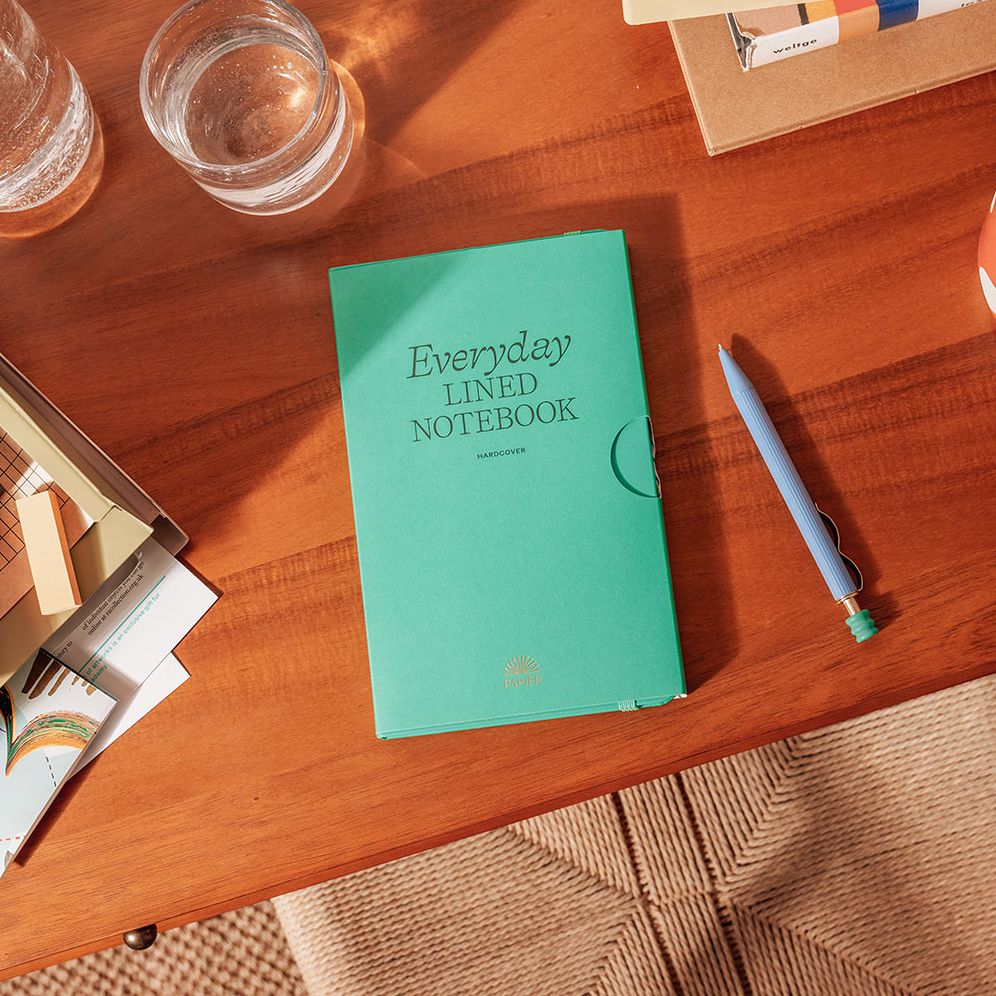 Everyday Lined Notebook Green - Image 4
