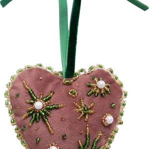 MakeBox & Co The Velvet Heart Ornament