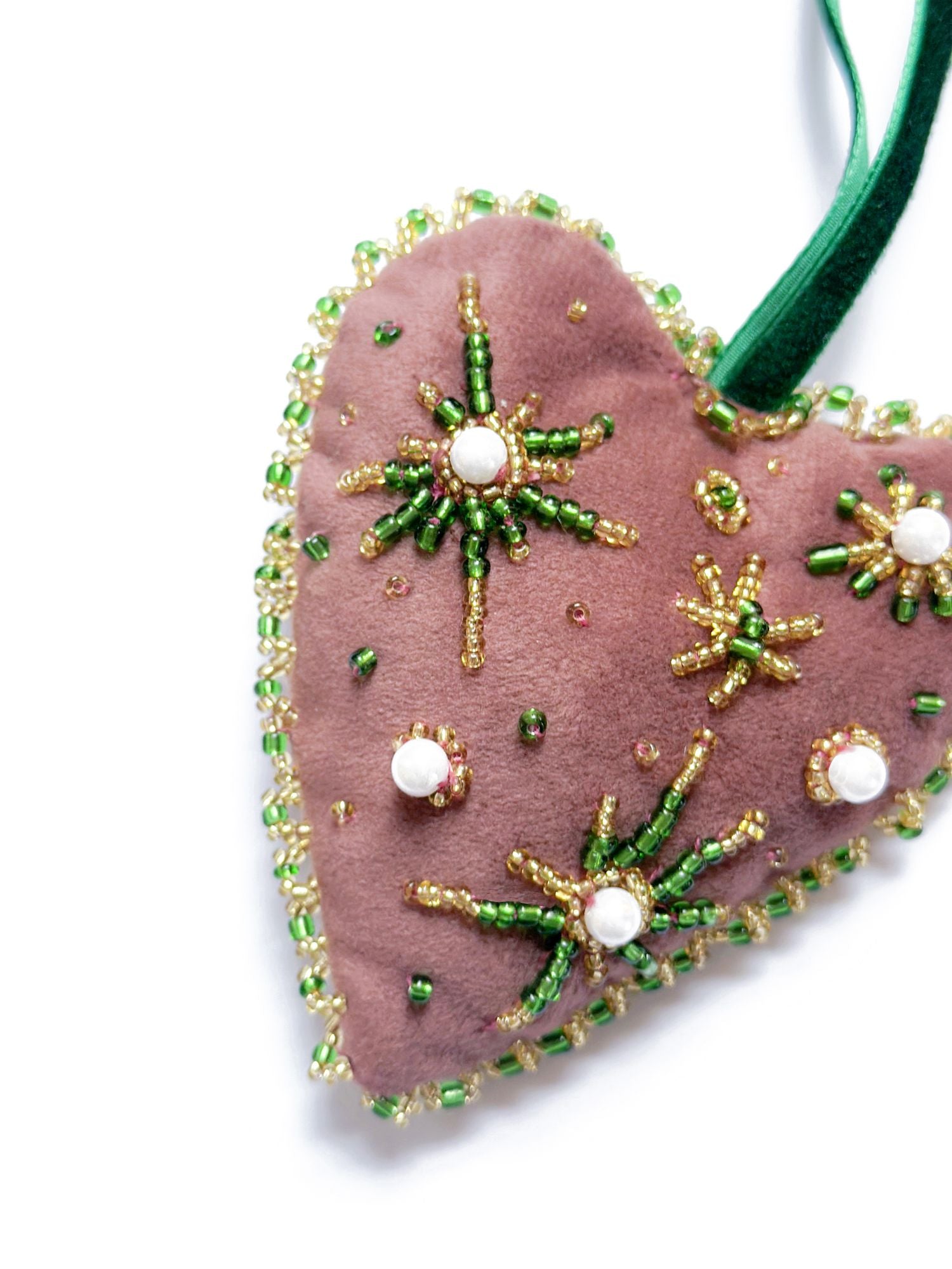MakeBox & Co The Velvet Heart Ornament - Image 2
