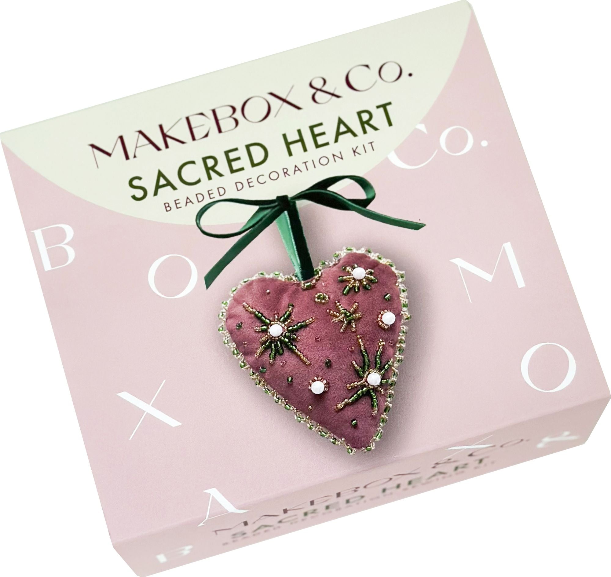 MakeBox & Co The Velvet Heart Ornament - Image 3