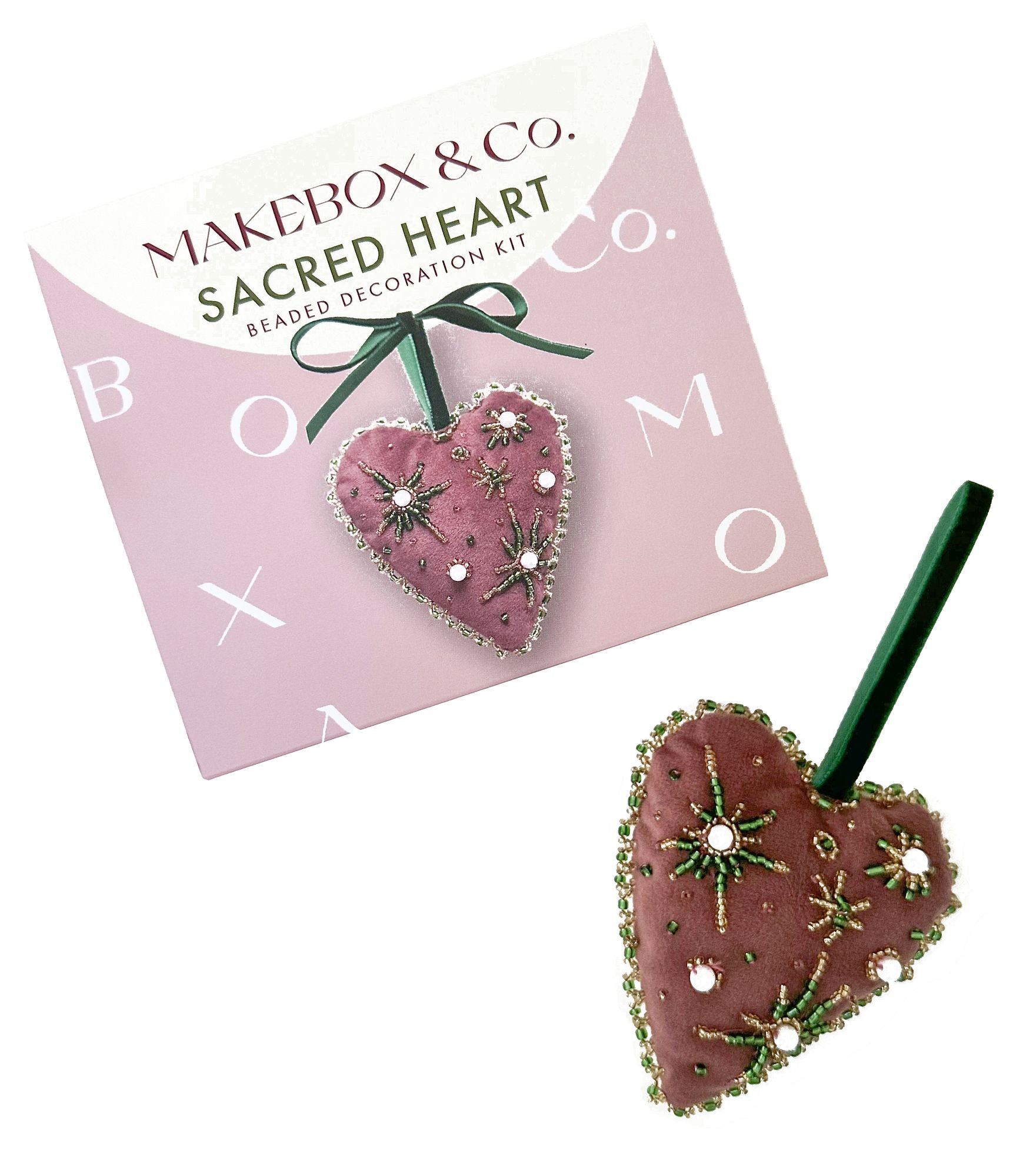 MakeBox & Co The Velvet Heart Ornament - Image 4
