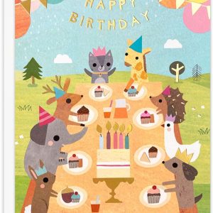 Tea Party Birthday Card