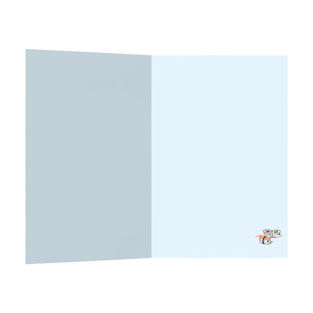 You. Me. and Sushi Friendship Card - Image 2