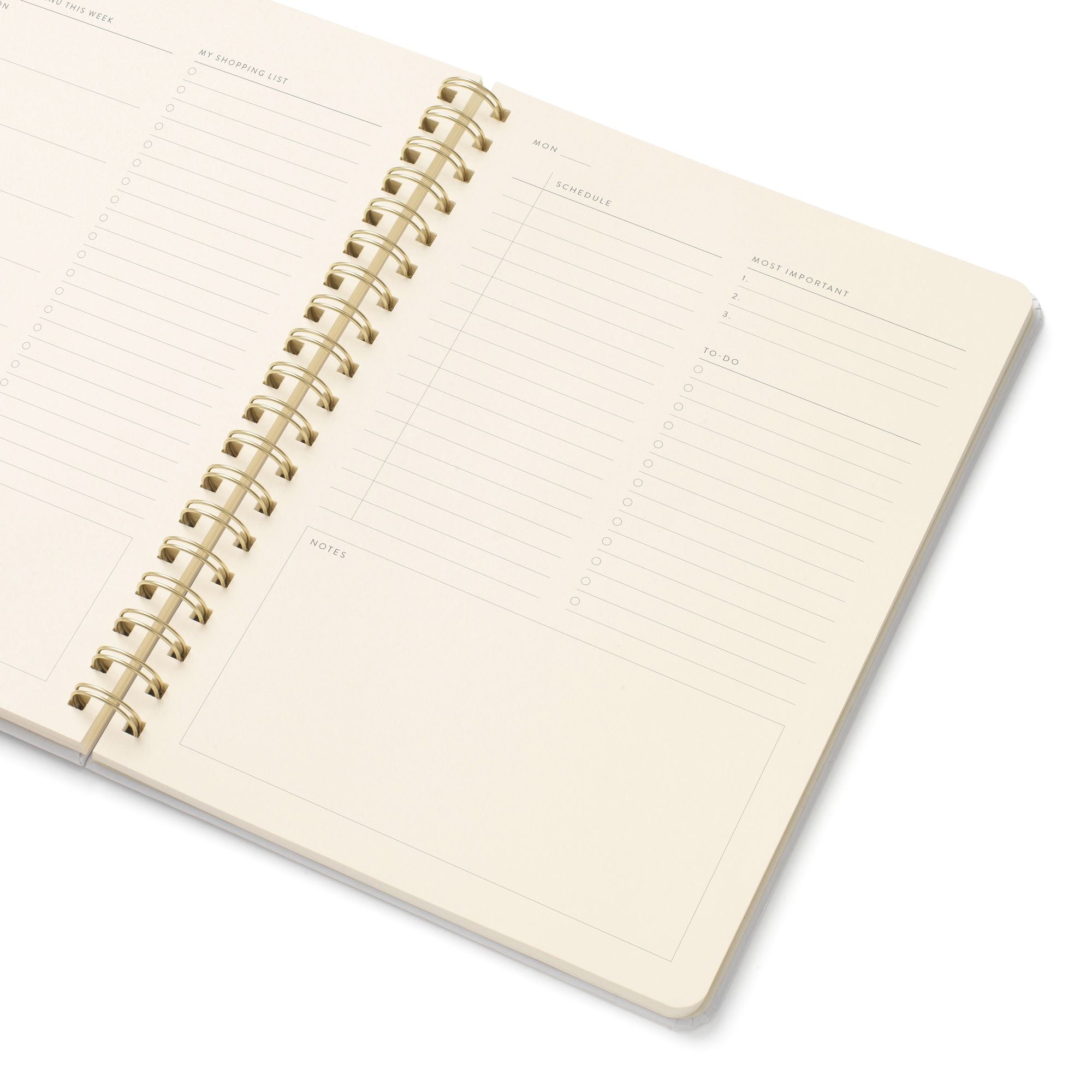 Garden Table B5 Hardcover Spiral Recipe Journal - Image 5