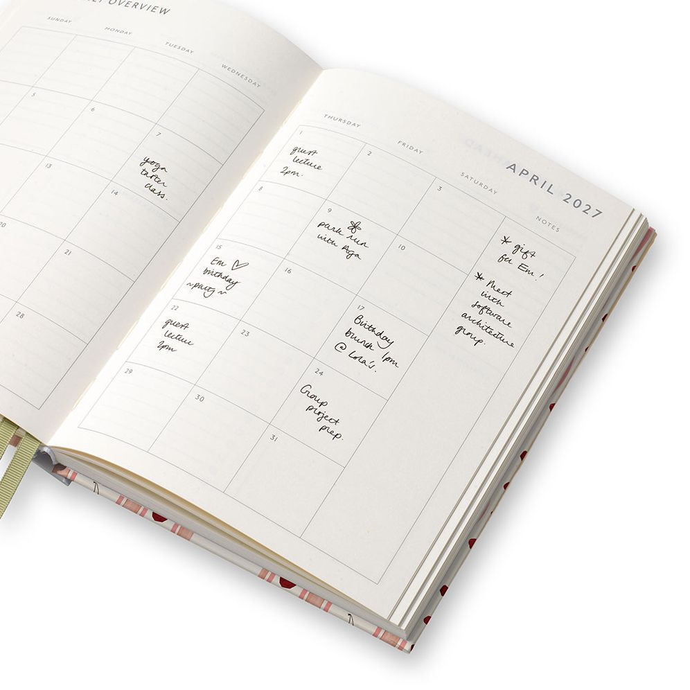2026-2027 Papier A5 Academic Planner Berry Dream - Image 5