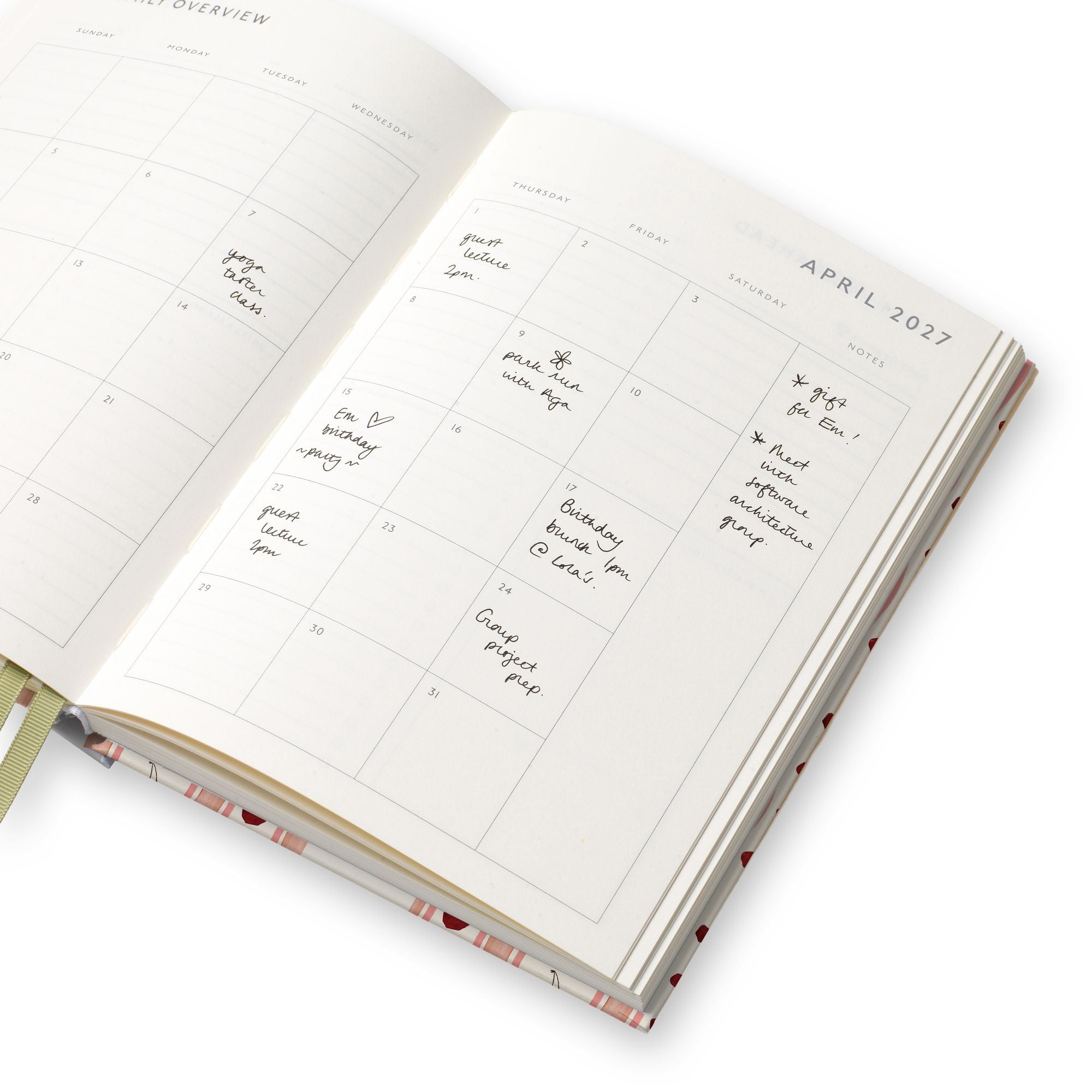 2026-2027 Papier A5 Academic Planner Berry Dream - Image 10