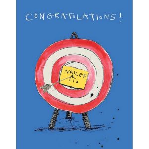 Nailed It Congratulations Card
