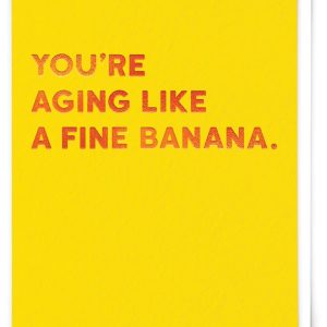 Fine Banana Birthday Card