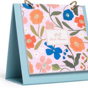 2027 Dewdrop Daydream Spiral Desk Calendar