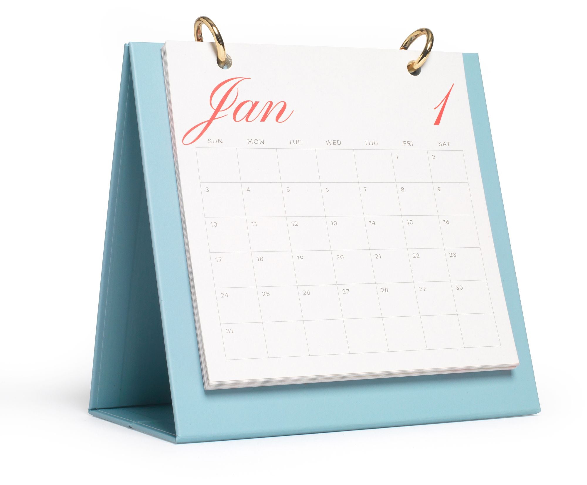 2027 Dewdrop Daydream Spiral Desk Calendar - Image 3
