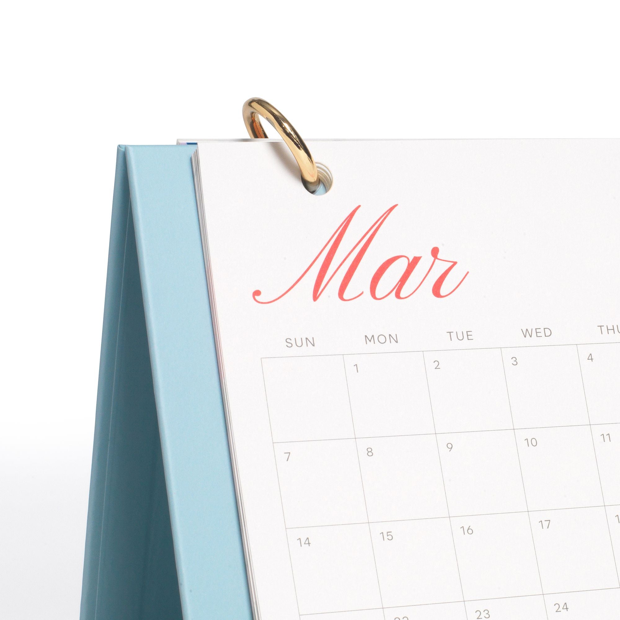 2027 Dewdrop Daydream Spiral Desk Calendar - Image 4