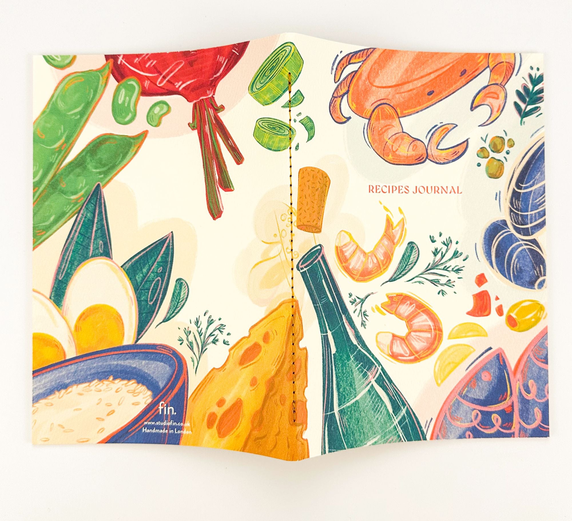 Handmade Recipe Journal / Marin - Image 3