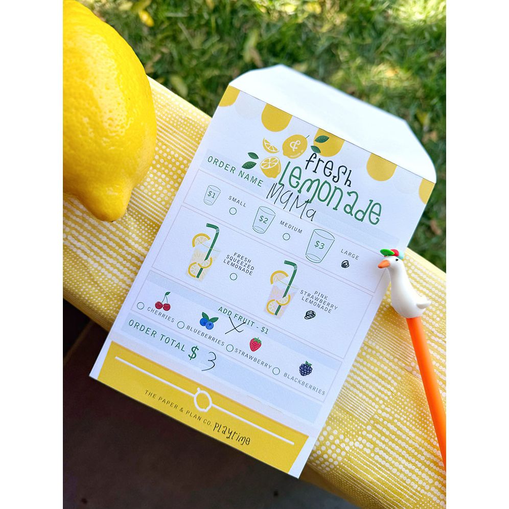 Lemonade Stand Notepad - Image 7