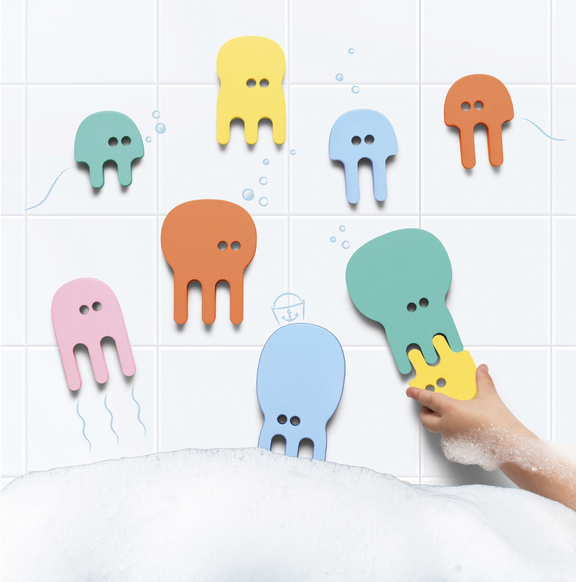 Quut Bath Puzzle Jellyfish - Image 6
