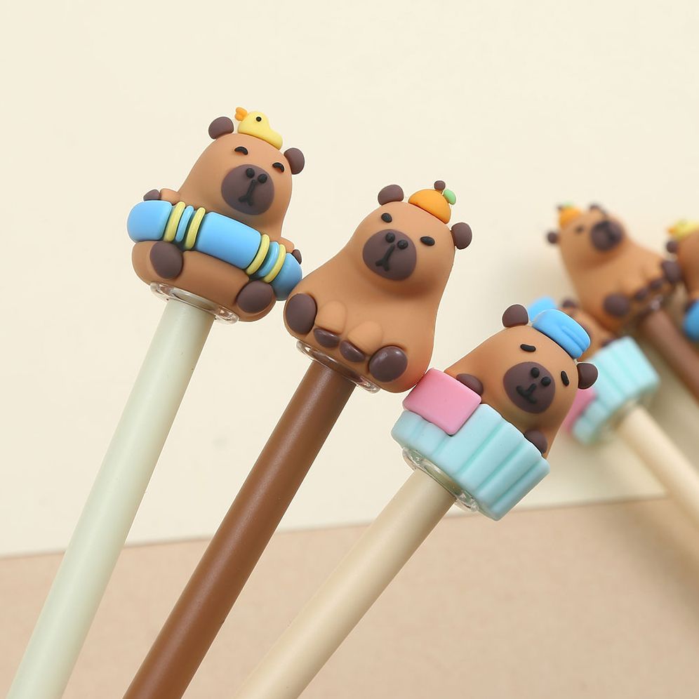 Capybara Gel Pen Assortment - Image 2