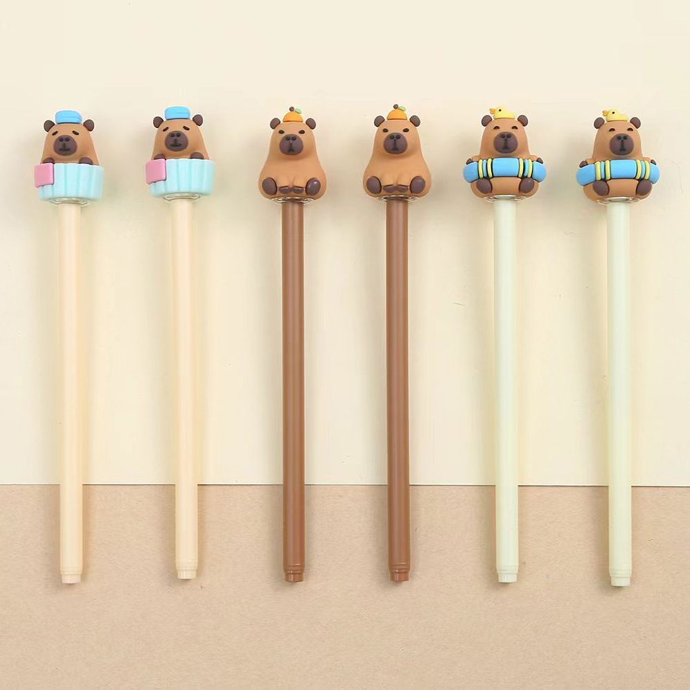 Capybara Gel Pen Assortment - Image 3