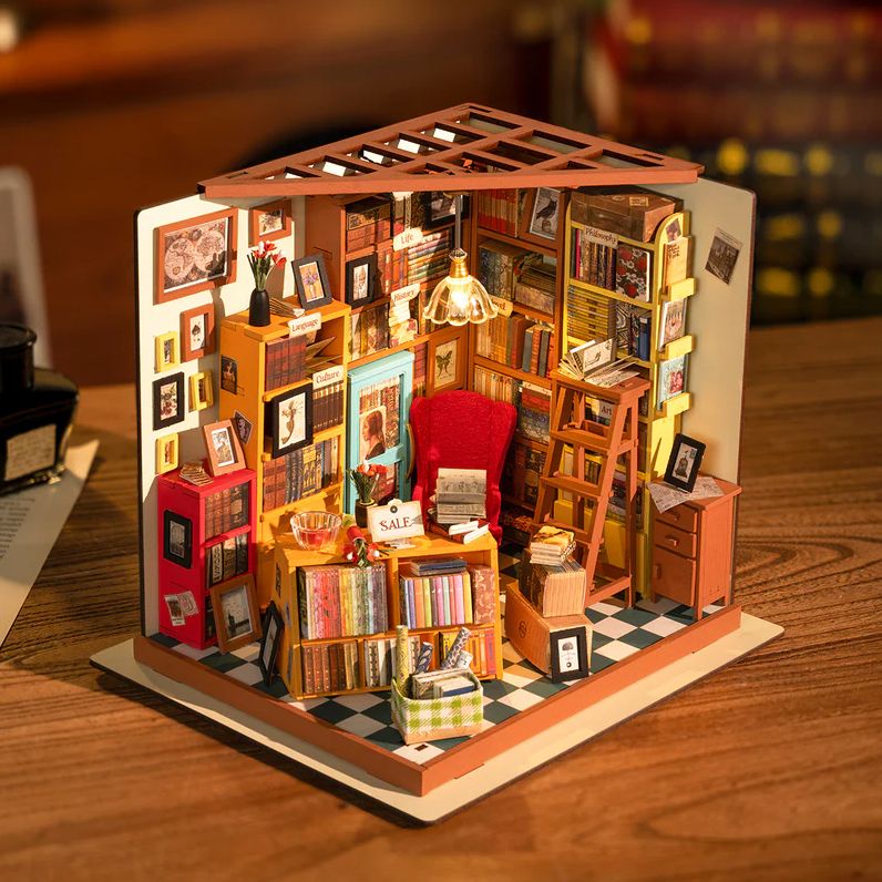 DIY Miniature House Sam's Study - Image 5