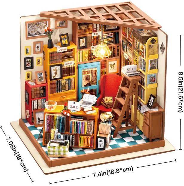 DIY Miniature House Sam's Study - Image 6