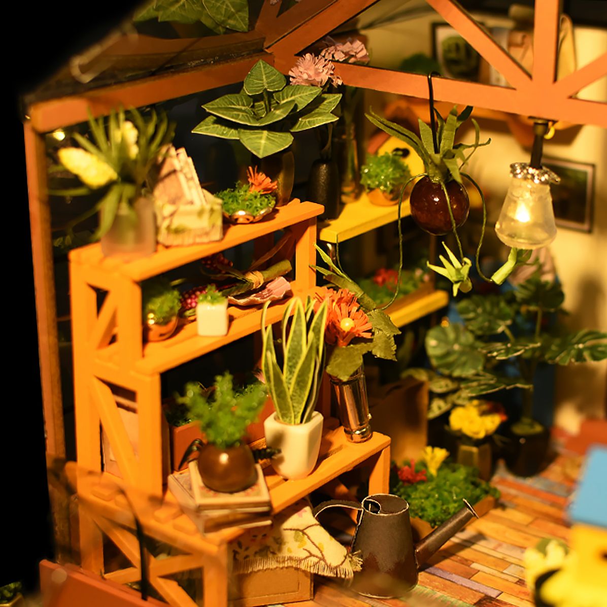 DIY Wooden Miniature Kit Cathy's Flower House - Image 11