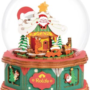 Christmas Town Snowglobe DIY Music Box