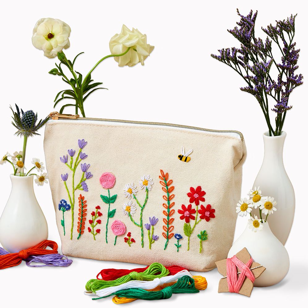 Stitch Your Flowers Pouch Kit - Image 2